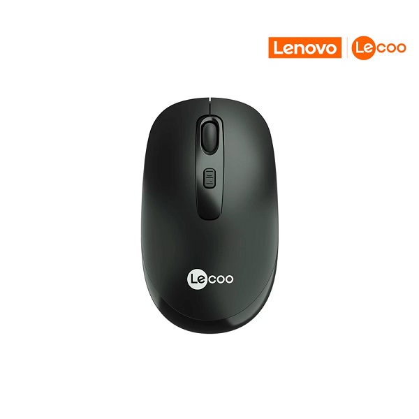 Mouse Sem Fio WS205 Preto 1 UN Lecoo