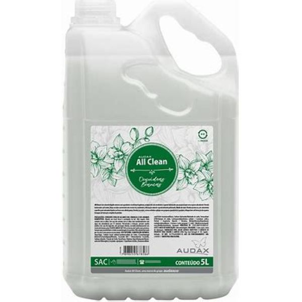 Sabonete Líquido Perolado All Clean Orquídeas Brancas 5L 1 UN Audax