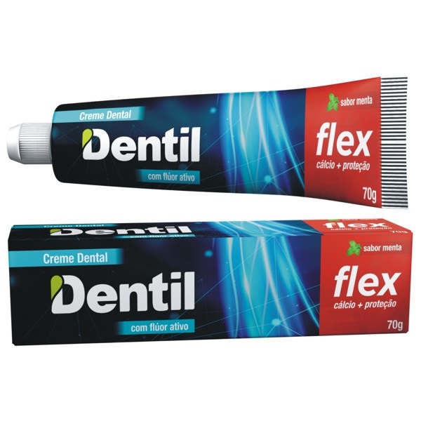 Creme Dental Cálcio+Prot. 70G 1 UN Dentil