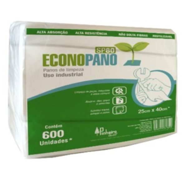 Pano Alta Absroção 25x40cm Azul ou Branco PT 600 UN Ptex