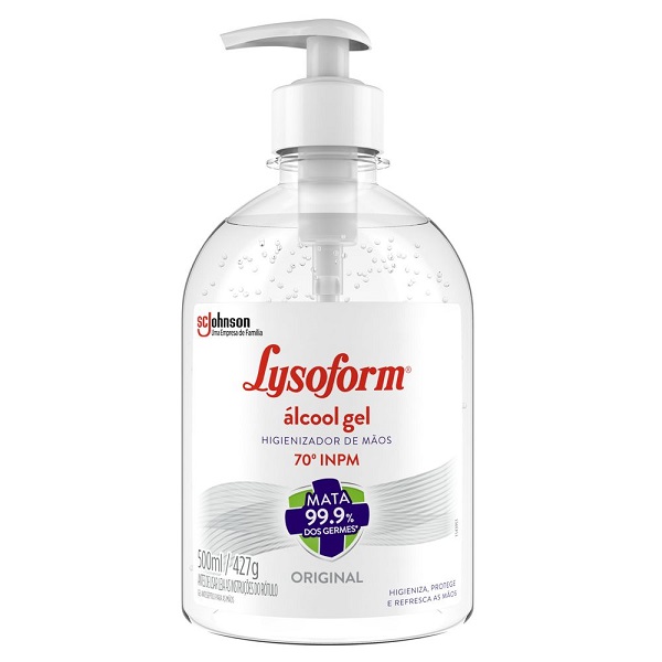 Alcool Gel Original 500ml Lysoform