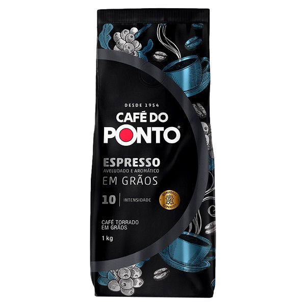 Café em Grãos Espresso 1kg 1 UN Café do Ponto