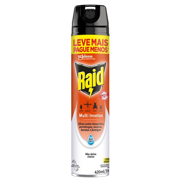 Inseticida Aerossol Multi-Insetos Base de Água Leve Mais Pague Menos 4