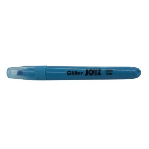 Pincel Marca Texto Jotz Azul 1 UN Goller