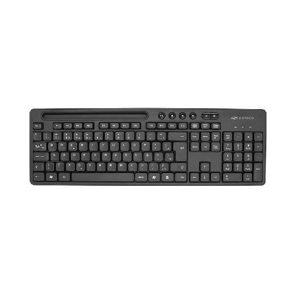 Teclado Sem Fio Rc/nano Kb-w100bk Preto C3tech