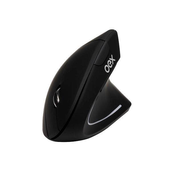 Mouse Ergonômico Vertical Wireless MS605 Preto 1 UN OEX