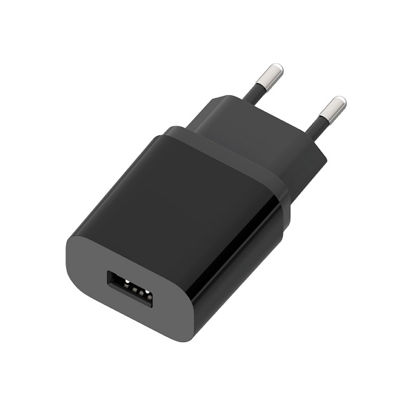 Carregador de Tomada USB-A Preto 1 UN 5+