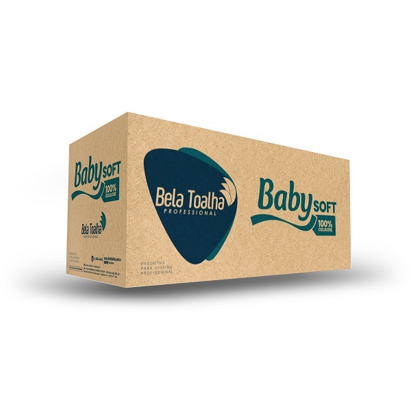 Bobina Lençol para Maca 100% Celulose 70cm x 50m CX 6 RL Baby
