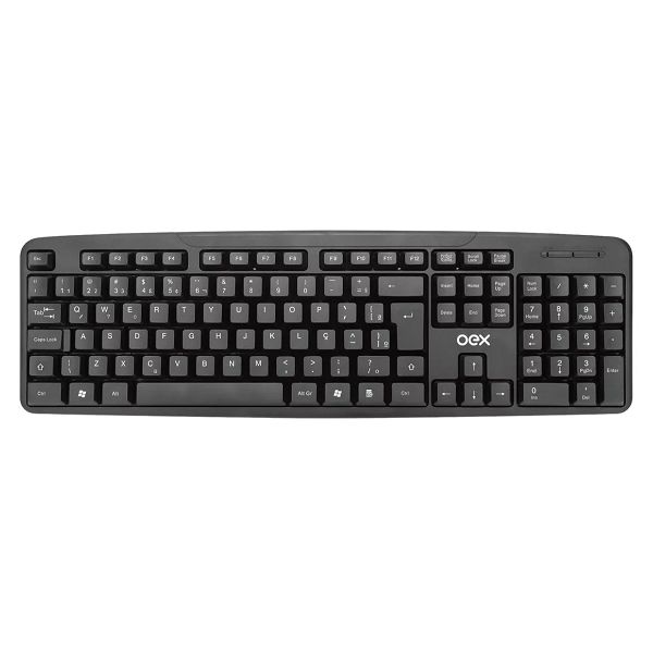 Teclado USB TC10SP Preto 1 UN OEX