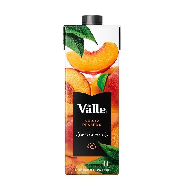 Suco Néctar de Pêssego 1L 1 UN Del Valle