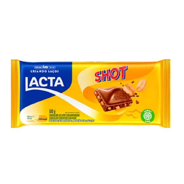 Chocolate Shot 80g 1 UN Lacta