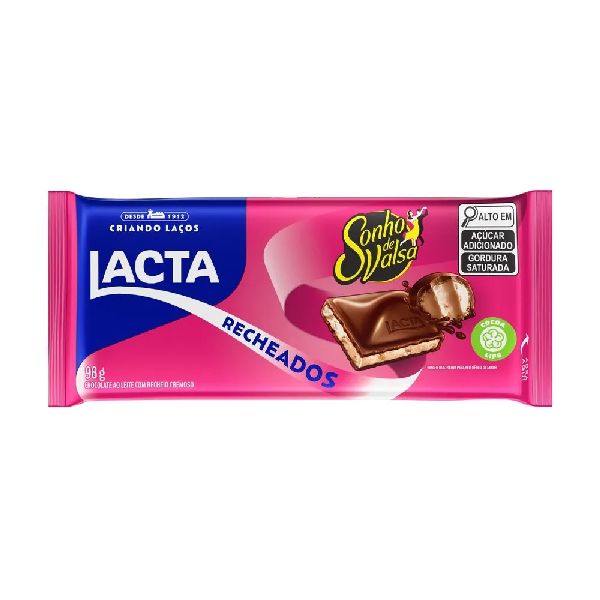 Chocolate Sonho de Valsa 98g 1 UN Lacta