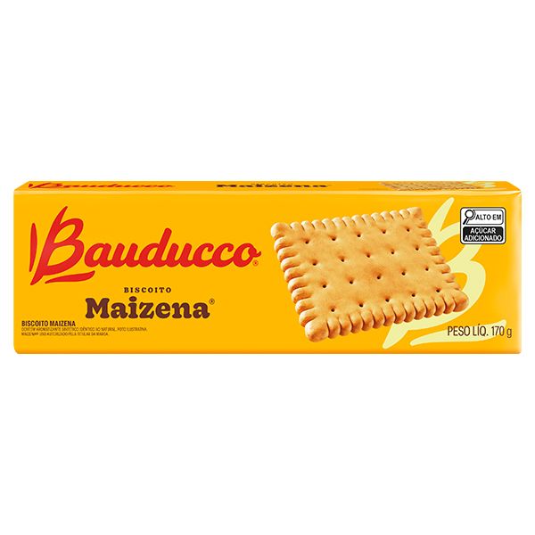 Biscoito Maizena 170g 1 PT Bauducco