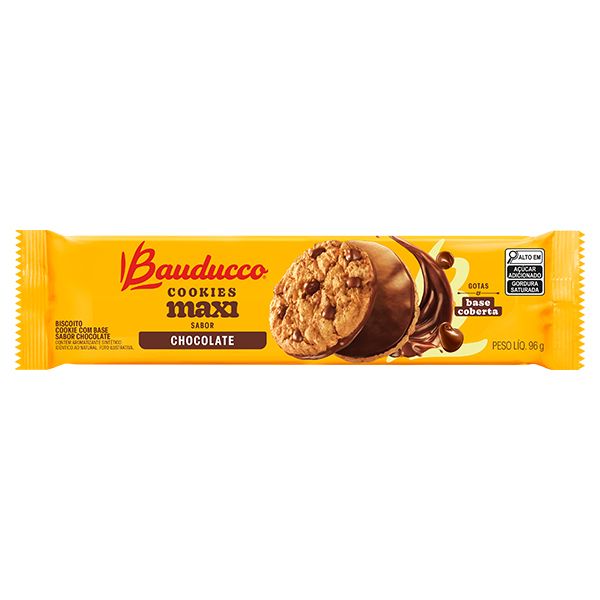 Cookies Maxi Chocolate 96g 1 UN Bauducco