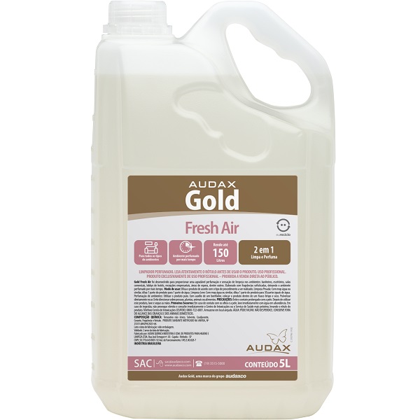 Limpador 2 em 1 Limpa e Perfuma Gold Fresh Air Lavanda 5L - Rende até 150 Litros 1 UN Audax