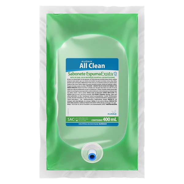 Sabonete Espuma Refil 400ml  Erva Doce - Acompanha Adaptador 1 UN Auda