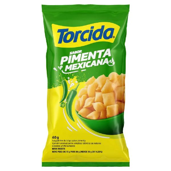 Salgadinho Torcida Pimenta Mexicana 60g 1 UN Torcida