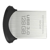 Pen Drive Ultra Fit USB 3.2 128GB Preto Sandisk