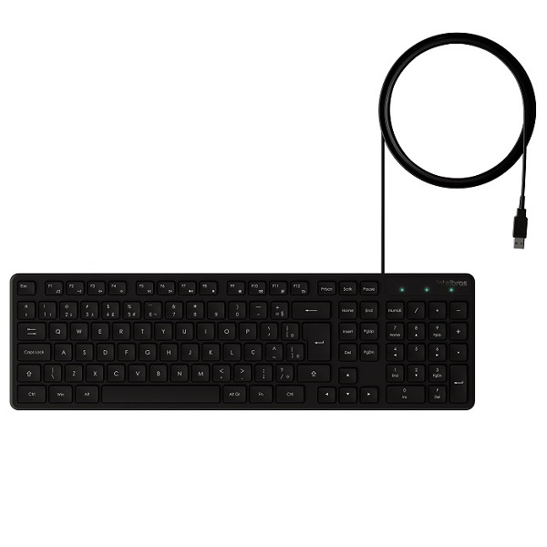 Teclado com Fio TCI10 Preto 1 UN Intelbras