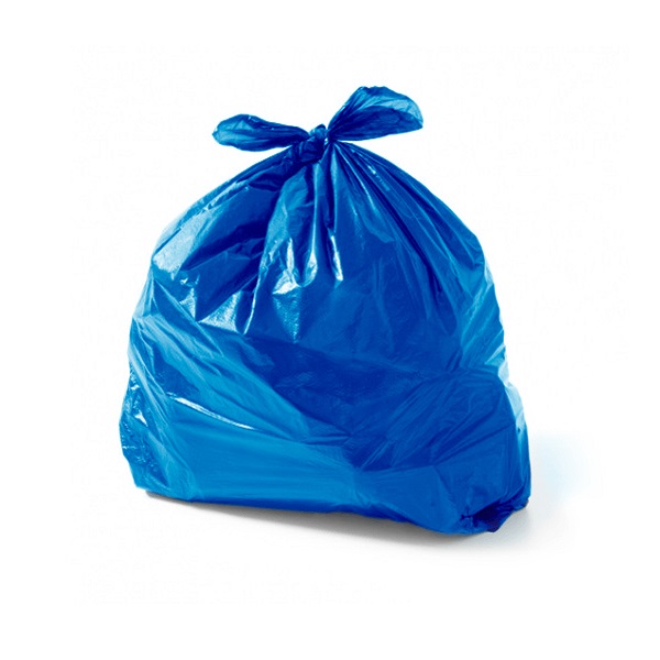 Saco de Lixo Reforçado 300L Azul 110x130cm PT 100 UN Plastjoia