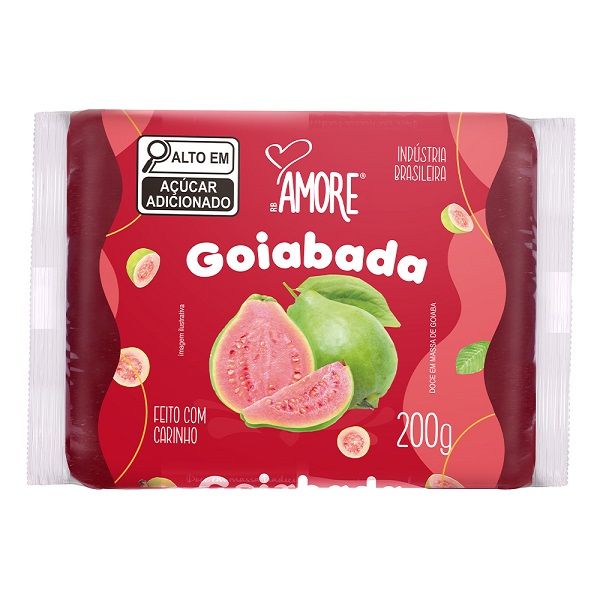 Goiabada Lisa 200g 1 UN Amore
