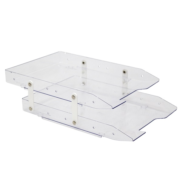 Caixa de Correspondência Dupla Móvel Slim Cristal 1 UN Waleu