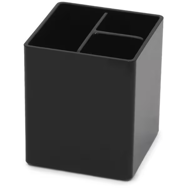 Organizador de Mesa com Divisória Modular Preto 1 UN Waleu