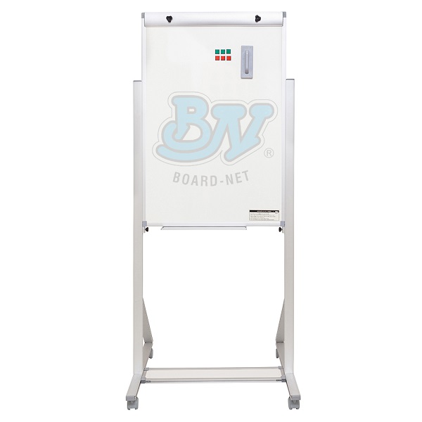 Cavalete Flip-Chart com Quadro Branco Magnético 100x70cm 1 UN Board Ne