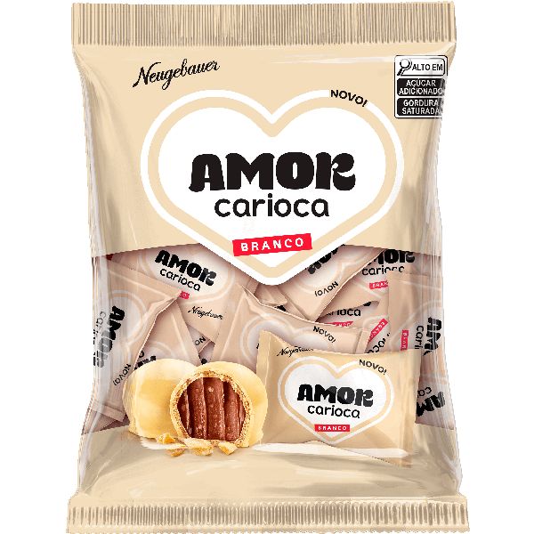 Bombom Neugebauer Amor Carioca Branco 500g 1UN