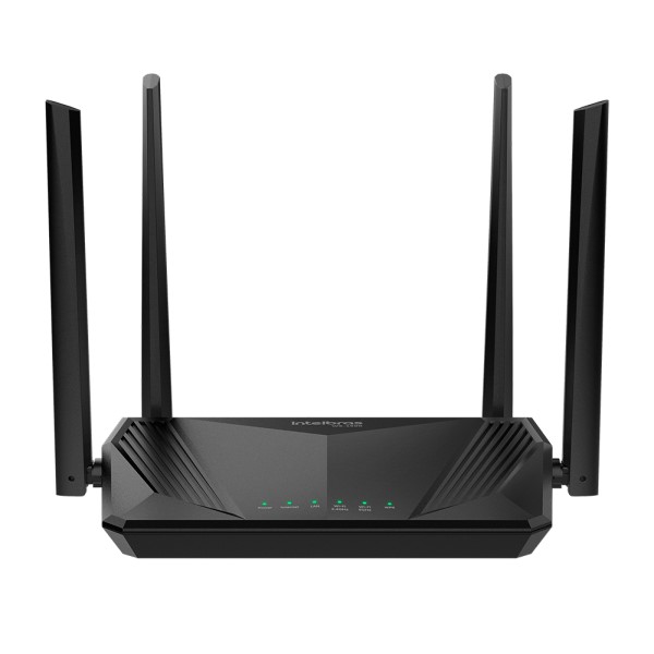 Roteador Wi-Fi Dual Band W6-1500 Preto 1 UN Intelbras