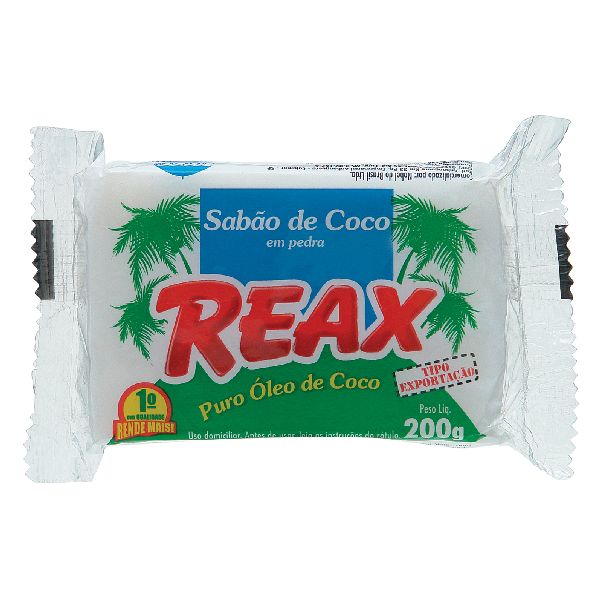 Sabão de Coco em Barra 200g 1 UN Reax