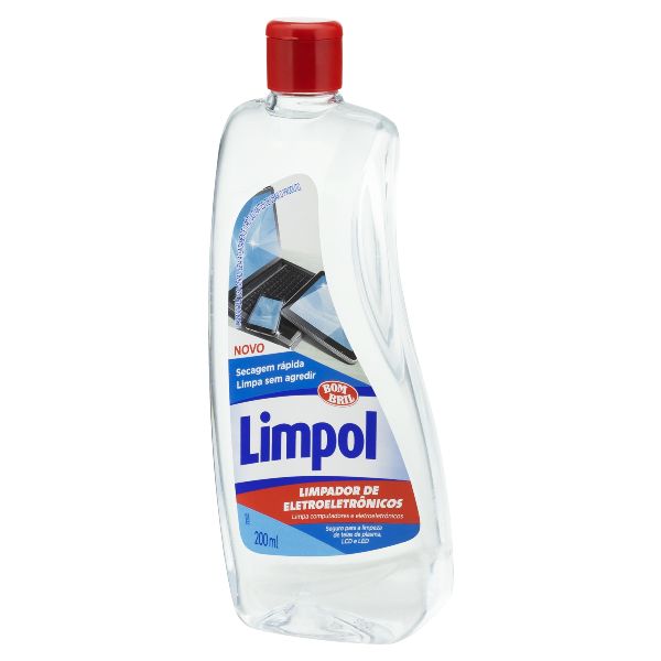 Limpador de Eletroeletrônicos 200ml 1 UN Limpol