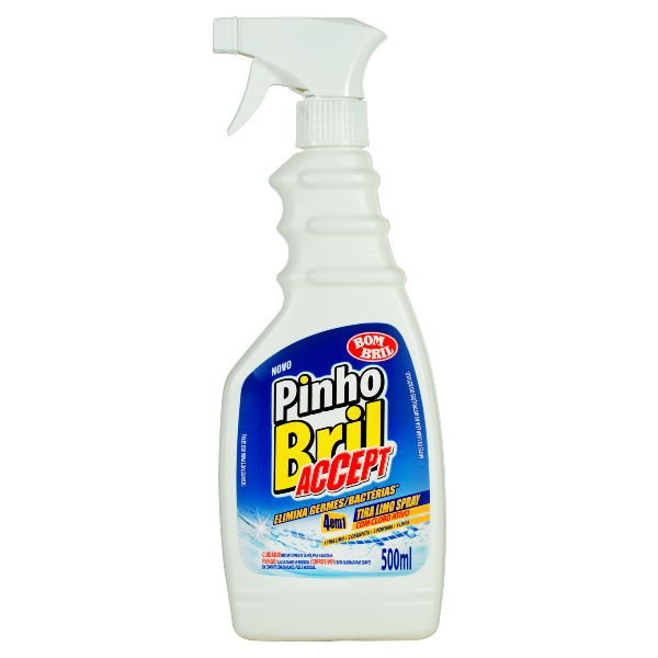 Limpador para Banheiro Tira Limo Accept 500ml 1 UN Pinho Bril