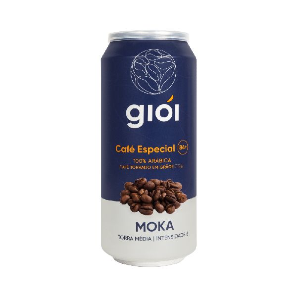 Café em Lata Moka Grãos Torra Média 170g 1 UN Gioi