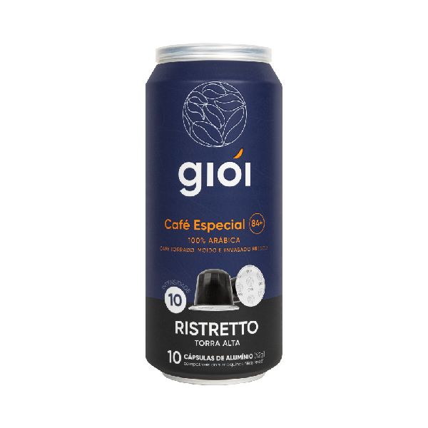 Cápsula de Café em Lata Blend Ristretto CX 10 UN Gioi