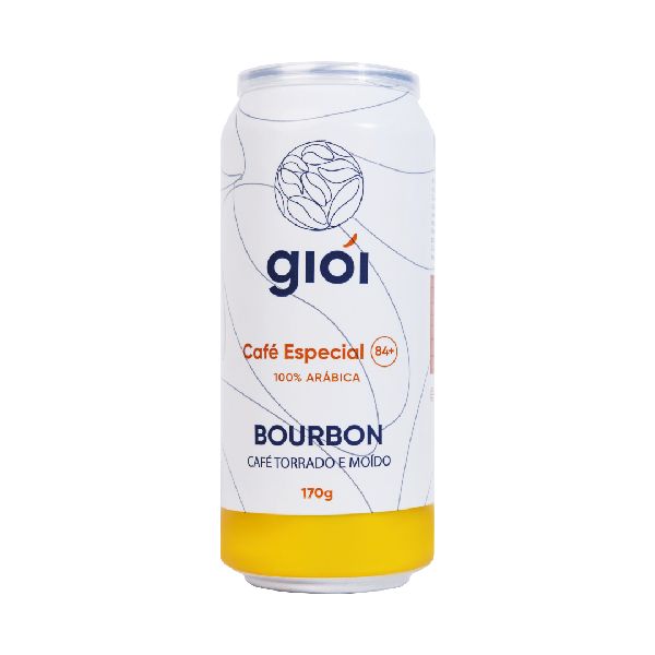 Café em Lata Bourbon em Pó Torra Média 170g 1 UN Gioi