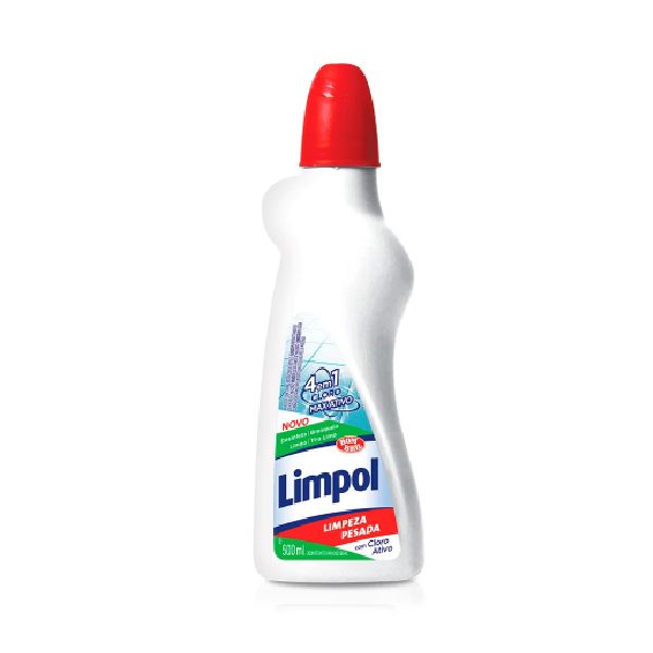 Limpador Multiuso Cloro Limpesa Pesada 500ml 1 UN Limpol