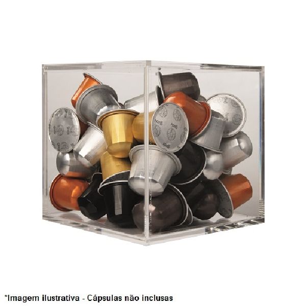 Porta Cápsulas Cubic Box 13cm 1 UN Gioi