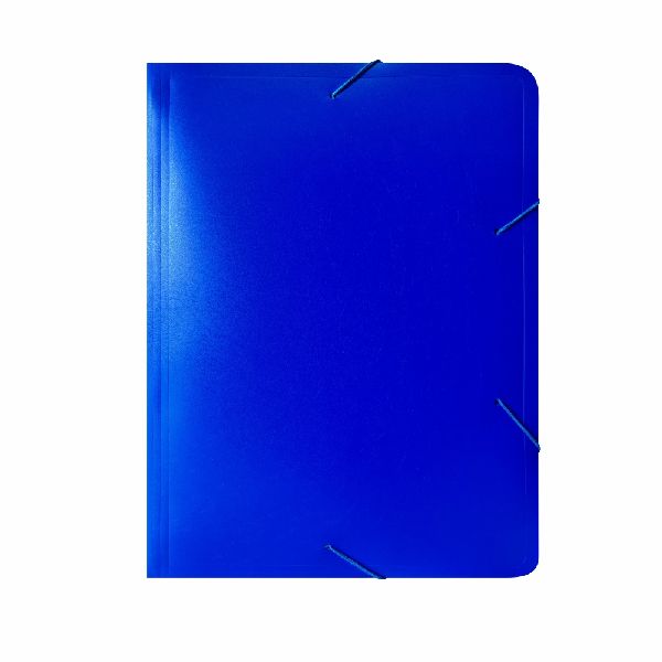 Pasta Aba Elástico A4 Retrô Azul 1 UN Plascony
