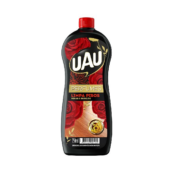 Limpador para Pisos Perfumado Rosas Sedução 750ml 1 UN Uau