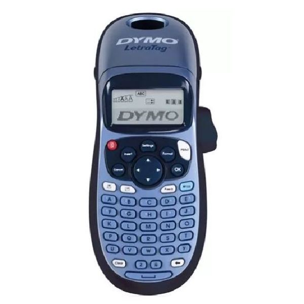 Rotulador Eletrônico LetraTag Azul Metálico LT-100H 1 UN Dymo