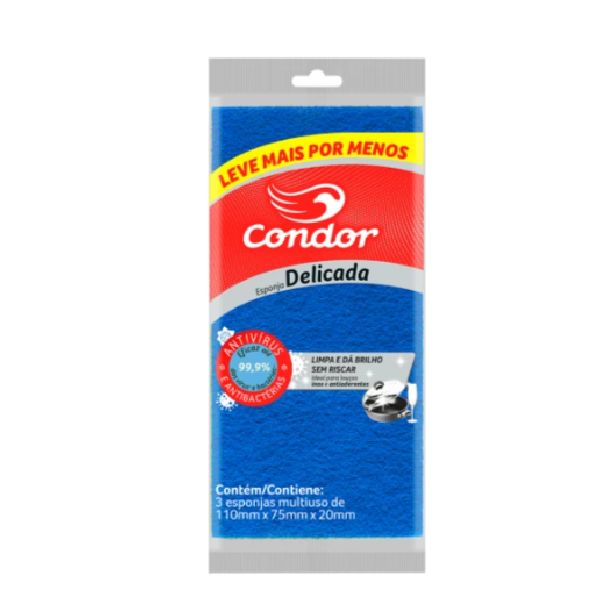 Esponja Delicada 3 UN Condor