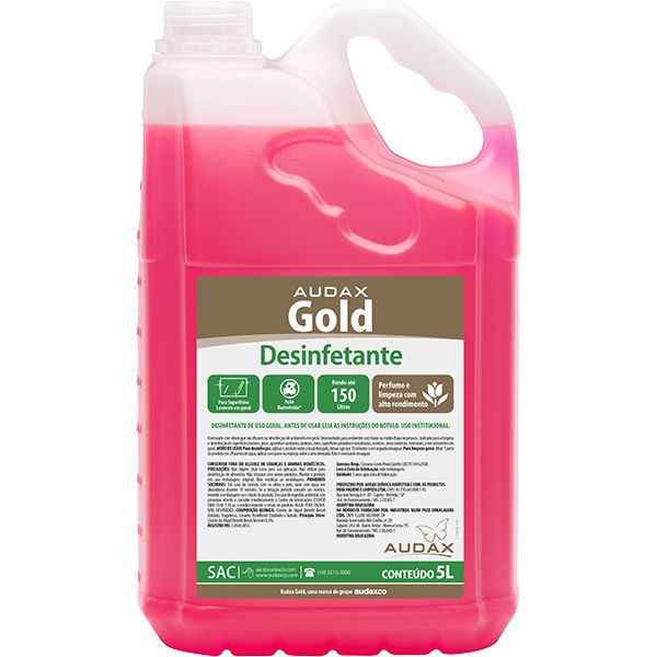 Desinfetante Concentrado 5L Lavanda Gold - Rende até 150 Litros 1 UN A