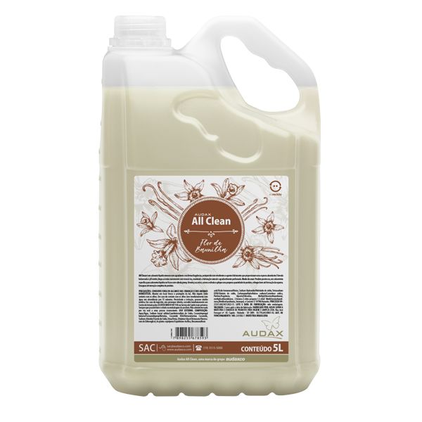 Sabonete Liquido Perolado Flor de Baunilha 5L 1UN Audax