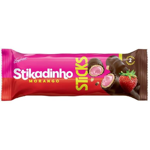 Chocolate Sticks Stikadinho 32g 1 UN Bibs