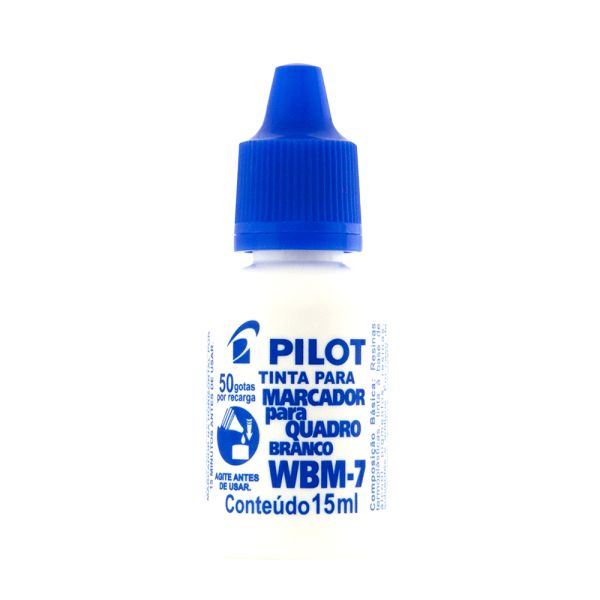 Tinta para Marcador Quadro Branco WBM-7 Azul 15ml 1 UN Pilot