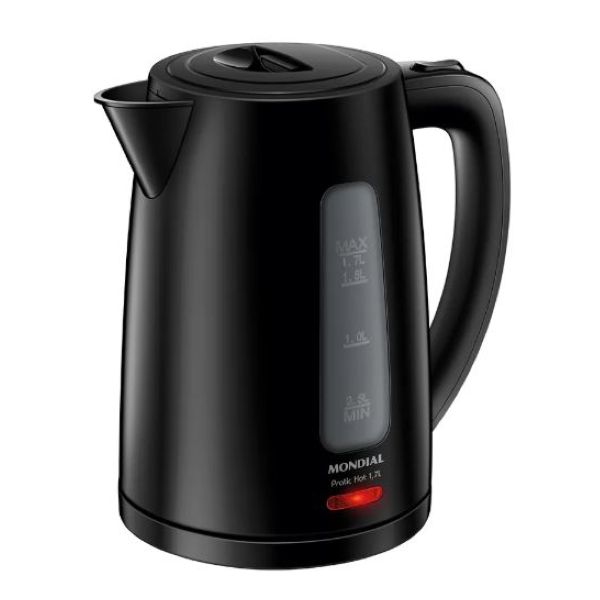 Chaleira Elétrica Pratic Hot 1,7L CE-17 127V Preto 1 UN Mondial
