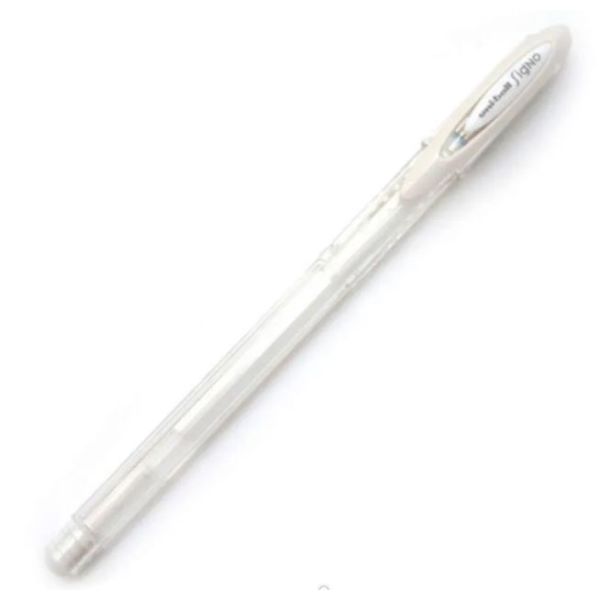Caneta Gel Angelic UM-120AC Branca 0.7mm 1 UN Uni Ball