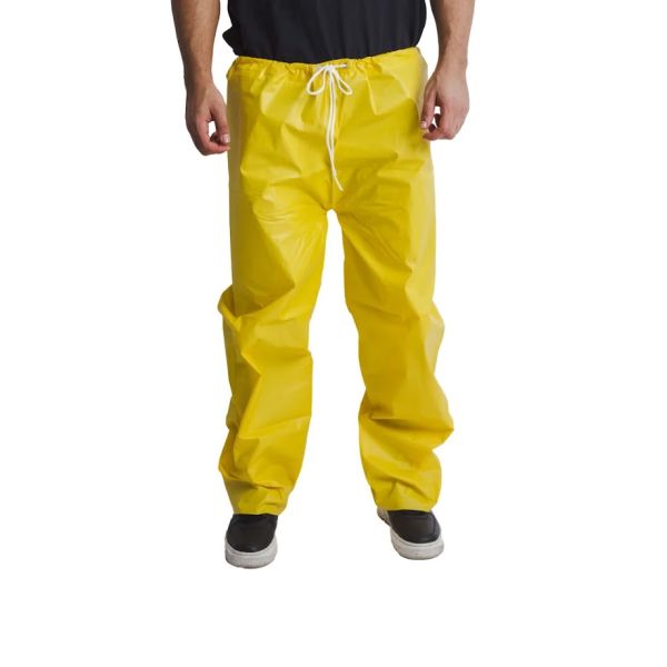 Calça PVC Forrada  Amarela Tamanho GG CA37536 1 UN Maicol