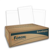 Envelope Saco Branco 90g 229x324mm CX 100 UN Foroni